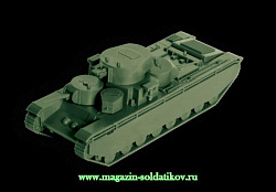 Сборная модель из пластика Советский тяжелый танк Т-35 (1/100) Звезда
