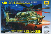 Сборная модель из пластика Вертолет «Ми-28Н» (1/72) Звезда - фото