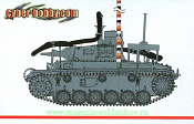 Сборная модель из пластика Д Танк 1/35 Pz.Kpfw.III (3.7cm) (T) Ausf.F «Operation Seelowe» (1/35) Dragon - фото