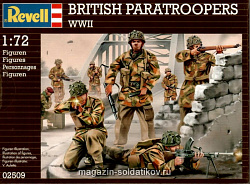 Солдатики из пластика RV 02509 Британские парашютисты 2-ой МВ (1:72), Revell