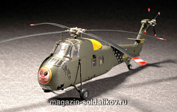 Масштабная модель в сборе и окраске Вертолёт UH-34D, 1966г, 1:72 Easy Model