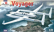 Сборная модель из пластика VOYAGER экспериментальный самолет Amodel (1/72) - фото