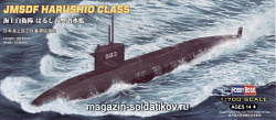 Сборная модель из пластика Подлодка JMSDF Harushio Class (1/700) Hobbyboss