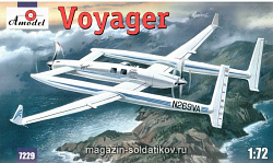 Сборная модель из пластика VOYAGER экспериментальный самолет Amodel (1/72)