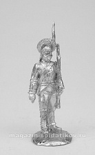 Сборные фигуры из металла Унтер-офицер армейских полков 1783-96 гг. 28 мм, Figures from Leon - фото