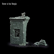 Башня и стены храма, 1:32 Plastic Platoon - фото