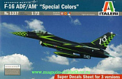 Сборная модель из пластика ИТ Самолет F-16 ADF/AM «Special colors» (1/72) Italeri - фото