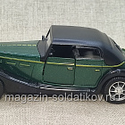 Mercedes-Benz 500K Cabriolet темно-зеленый с черной крышей 1/43 Китай (700-199) (700-199)