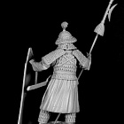 Сборная фигура из металла Китайский тяжеловооруженный пехотинец XIII в.н.э. 54 мм, Chronos miniatures