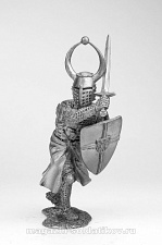 Миниатюра из олова Тевтонский рыцарь, 54 мм, Солдатики Публия - фото