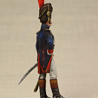 Миниатюра в росписи Офицер пеших гренадер гвардии Наполеона, 1809 г. 1:32