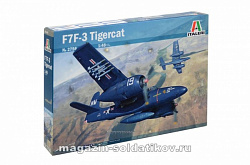 Сборная модель из пластика ИТ Самолет Grumman F7F3 «Tigercat» (1/48) Italeri