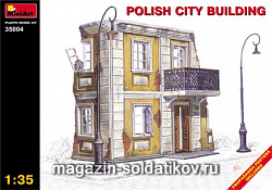 Сборная модель из пластика Польское городское здание MiniArt (1/35)