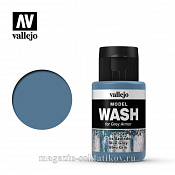 Тонирующая жидкость серо-голубая, 35 мл, Vallejo - фото