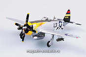 Масштабная модель в сборе и окраске Самолёт Р-47D «Тандерболт», 512FS, 406FG 1:72 Easy Model - фото
