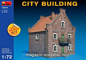 Сборная модель из пластика Городское здание MiniArt (1:72) - фото