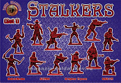 Солдатики из пластика Сталкеры, набор №1 1/72, Alliance - фото