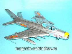 Сборная модель из пластика Самолёт МиГ-19ПМ 1:48 Трумпетер