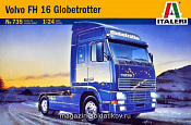 Сборная модель из пластика ИТ Автомобиль Volvo FH 16 Globetrotter(1/24) Italeri - фото