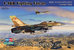 Сборная модель из пластика Самолет F-16B Fighting Falcon" (1/72) Hobbyboss