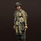 Сборная фигура из смолы SM 35148 1 лейтенант, 101-ой парашютной дивизии США. Нормандия 1944,1:35, SOGA miniatures
