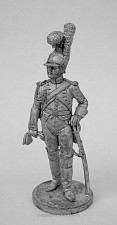Миниатюра из олова Рядовой 1-й роты Почетной королевской гвардии. Италия, 1811-1812 гг. EK Castings - фото