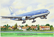 Сборная модель из пластика Авиалайнер Б772 «KLM» (1/144) Восточный экспресс - фото