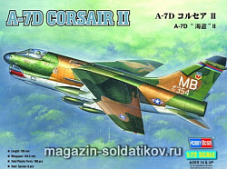 Сборная модель из пластика Самолет «A-7D Corsair II» (1/72) Hobbyboss