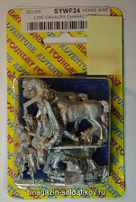 Фигурки из металла SYW F24 Линейная кавалерия,персонажи (28 мм) Foundry - фото