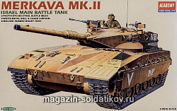 Сборная модель из пластика Танк «Меркава» Mk.II (с мет. деталями) (1:35) Академия