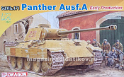 Сборная модель из пластика Д Танк PANTHER Ausf.A РАННИЙ(1/72) Dragon - фото