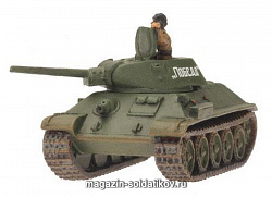 Сборная модель из пластика T-34 obr1941 (late) (15мм) Flames of War