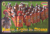 Солдатики из пластика Римский легион в атаке (1/72) Strelets - фото