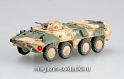 Масштабная модель в сборе и окраске БТР-80 Российская армия 1994 г. 1:72 Easy Model - фото