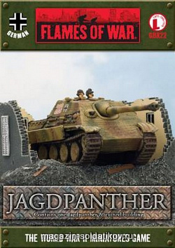 Сборная модель из пластика Jagdpanther (15мм) Flames of War