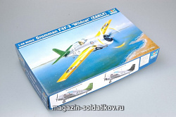 Сборная модель из пластика Самолет F - 4F - 3 «Уайлдкэт» (ранняя версия) 1:32 Трумпетер