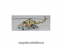 Масштабная модель в сборе и окраске Вертолет Ми-24 №119, Ирак 1984г. (1:72) Easy Model