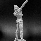 Сборная миниатюра из смолы Красный космос, 54 мм, Chronos miniatures