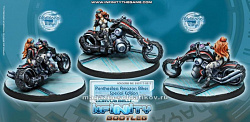 Сборная фигура из металла Penthesilea Amazon Biker Special Edition Infinity