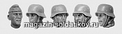 Аксессуары из смолы Германские головы №6. Tank - фото