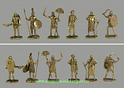 Солдатики из металла Древний Египет (наб. 6 шт,) 40 мм, Бронзовая коллекция - фото