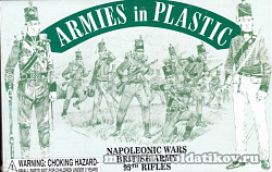 95-й стрелковый. наполеоника. , 1/32, Armies in plastic