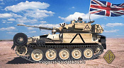 Сборная модель из пластика FV107 CVR(T) Scimitar Британский танк АСЕ (1/72) - фото