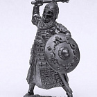 Миниатюра из олова Тяжеловооруженый золотоордынский воин XIV в. 54 мм, Солдатики Публия