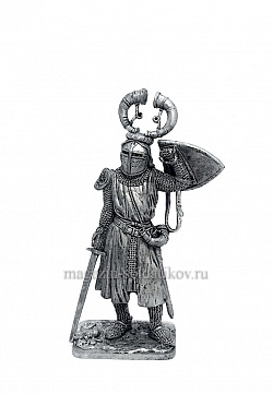 Миниатюра из олова 343. Бруно фон Хорнберг, XIII в., 54 мм, EK Castings (343-К) (343-К)