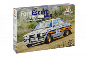 Сборная модель из пластика ИТ Автомобиль FORD ESCORT RS1800 Mk.II Lombard RAC Rally (1/24) Italeri - фото