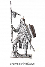 Миниатюра из металла 242. Русский конный воин, XIV в. EK Castings - фото