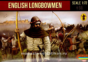 Солдатики из пластика English Longbowmen (1/72) Strelets - фото