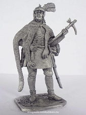 Миниатюра из олова 260. Польский гусарский товарищ, 1600-1620 гг. EK Castings - фото