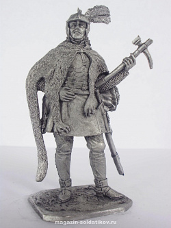 Миниатюра из олова 260. Польский гусарский товарищ, 1600-1620 гг. EK Castings